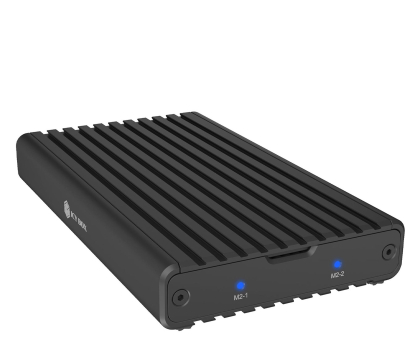 Akcesoria do dysków ICY BOX 2x NVMe SSD USB-C 3.2 Gen 2x2 IB-2817M-C32